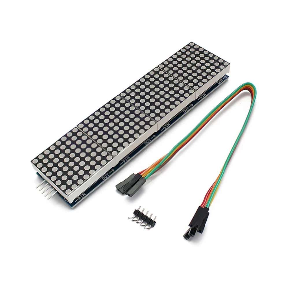 Rgb Led Matrix 8X8 - MAX7219 8x8 Dot Matrix Module 4-in-1