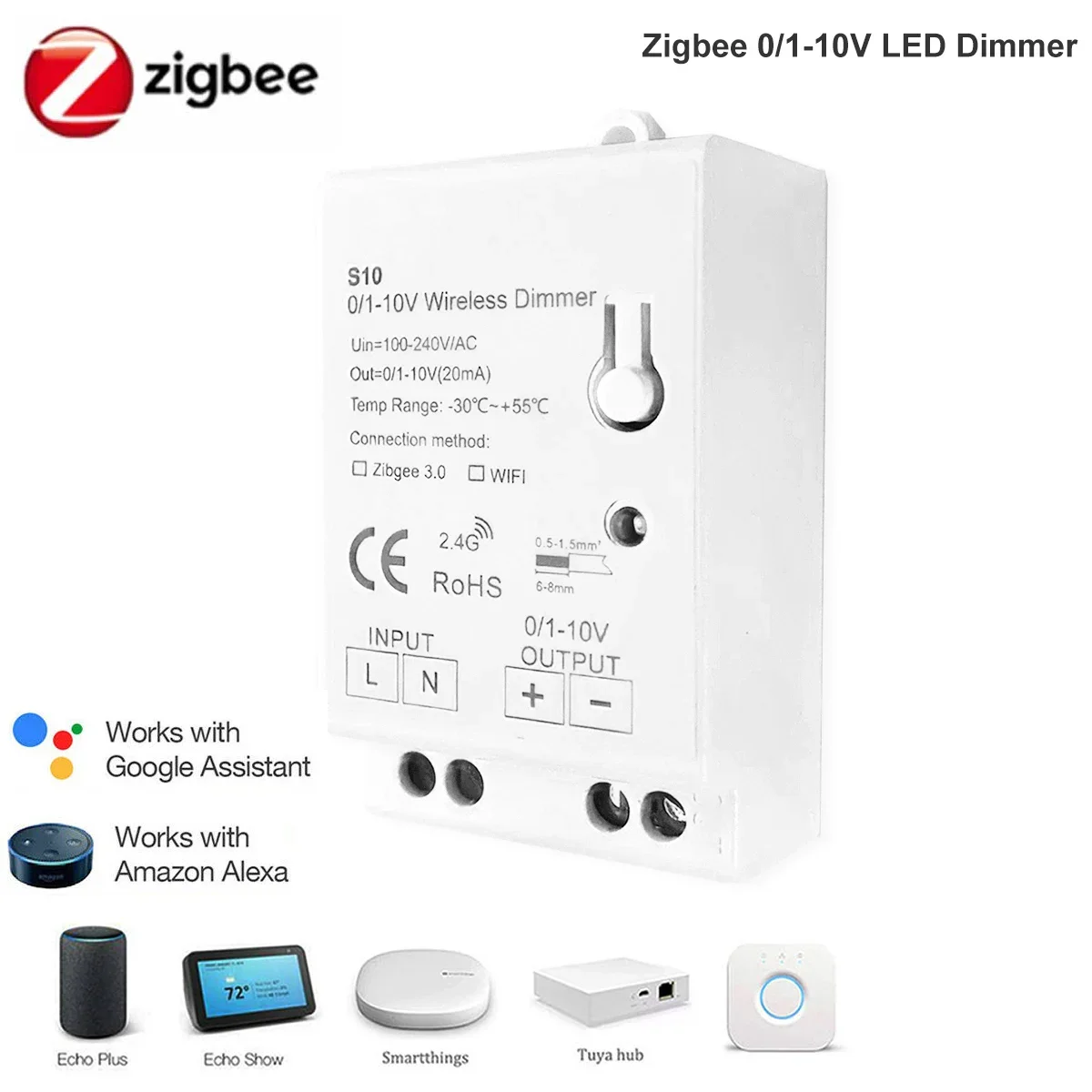 Zigbee 3.0 0-10V 1-10V Dimmer  - Zigbee Coordinator Stick recensie en prijs