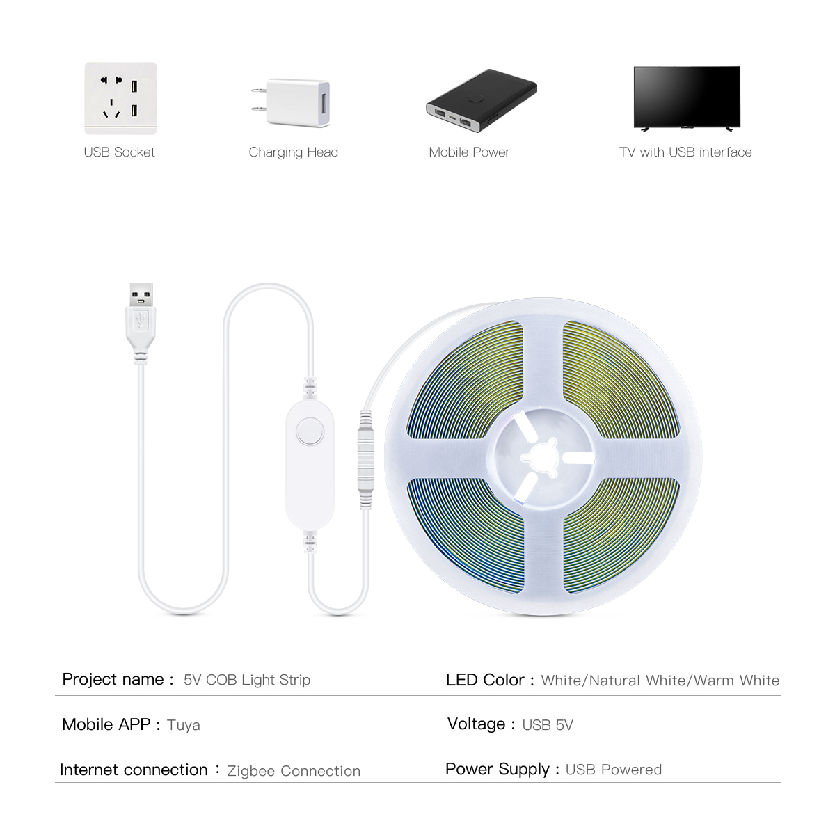 Smart Switch ZigBee COB LED-ve - Zigbee Coordinator Stick recensie en prijs