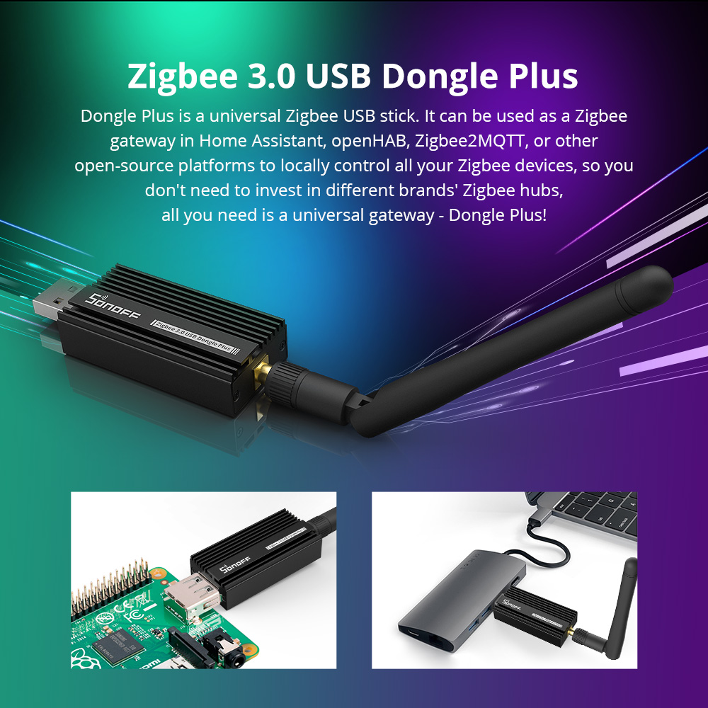 SONOFF Zigbee 3.0 USB Dongle P - Zigbee Coordinator Stick recensie en prijs